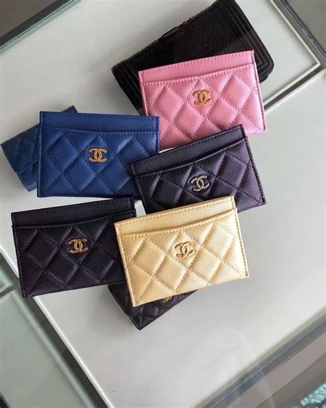 chanel white card holder|chanel card holder zipped.